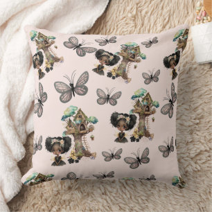 Niedlicher Zauberholz-Schmetterling Kissen