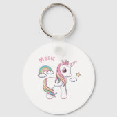 Niedlicher Zauberknopf Schlüsselanhänger (Vorderseite)