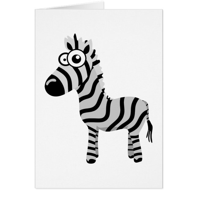 Niedlicher Zebra (Vorne)