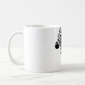 Niedlicher Zebra Kaffeetasse (Links)