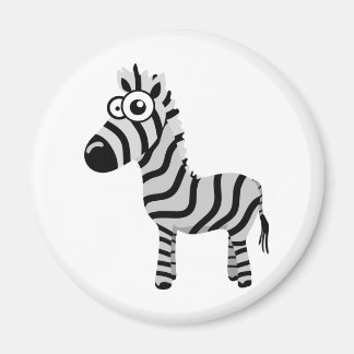 Niedlicher Zebra Magnet