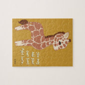 Niedlicher Zebra Puzzle (Horizontal)