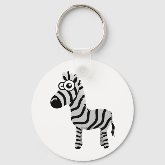Niedlicher Zebra Schlüsselanhänger (Vorderseite)
