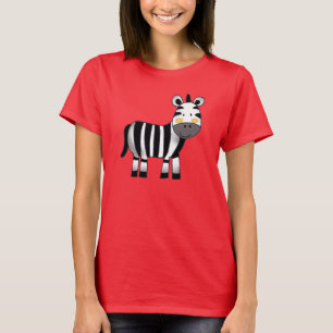 niedlicher Zebra T-Shirt