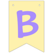 Niedlicher Zirkus | Babydusche Elefantenjunge oder Wimpelkette (Dritte Fahne)