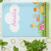 Niedlicher Zirkus Geschirrtuch (Gefaltet)