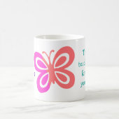 Niedlicher Zitat des besten Lehrers Personalisiert Kaffeetasse (Mittel)