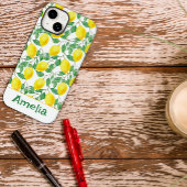 Niedlicher Zitronengelb Case-Mate iPhone Hülle