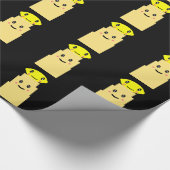 Niedlicher Zitronenkuchen Geschenkpapier (Ecke)