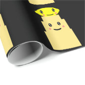 Niedlicher Zitronenkuchen Geschenkpapier (Rolleneckpunkt)