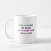 Niedlicher Zitronenkuchen Kaffeetasse (Links)