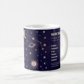 Niedlicher Zodiac Aries Nährwerteinfluss Kaffeetasse (VorderseiteRechts)