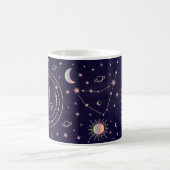 Niedlicher Zodiac-Capricorn-Einfluss Kaffeetasse (Mittel)