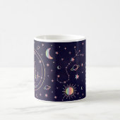 Niedlicher Zodiac-Skorpio-Einfluss Kaffeetasse (Mittel)