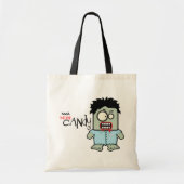 Niedlicher Zombie Halloween Trick oder Treat Bag Tragetasche (Vorne)