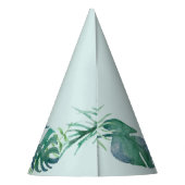 Niedlicher Zoo-Dschungelbauer Traktorjunge Birthda Partyhütchen (Rückseite)