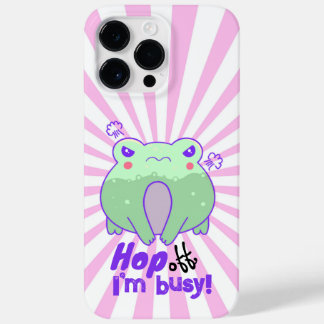 Niedlicher zorniger Frosch Kawaii Sternexplosion G Case-Mate iPhone 14 Pro Max Hülle