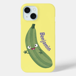 Niedlicher Zucchini-Happy-Cartoon Case-Mate iPhone Hülle