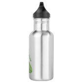 Niedlicher Zucchini-Happy-Cartoon Edelstahlflasche (Rechts)