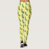 Niedlicher Zucchini-Happy-Cartoon Leggings (Rückseite)