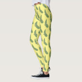 Niedlicher Zucchini-Happy-Cartoon Leggings (Links)