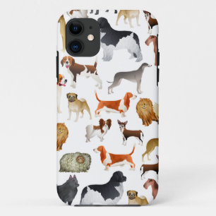 Niedlicher Zucht- Haustier-Hundetapeten-Entwurf Case-Mate iPhone Hülle