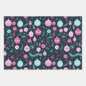 Niedlicher Zucker Weihnachten Geschenkpapier Set (Vorderseite 3)