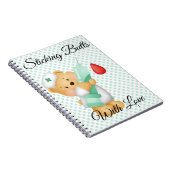 Niedlicher Zuckerbär Notizblock (Rechte Seite)