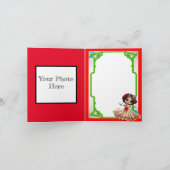 Niedlicher Zuckerhut Geburtstag Dankeskarte (Innenseite)