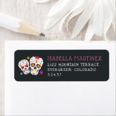 Niedlicher Zuckerkullientag der Toten Rücksendeadr (Insitu)