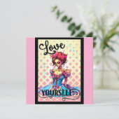 Niedlicher Zuckerschädel Feiertagskarte (Stehend Vorderseite)