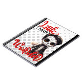 Niedlicher Zuckerschädel Notizblock (Linke Seite)