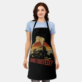 Niedlicher Zug Kunstmuseum Monte San Giorgio Schürze (Getragen)