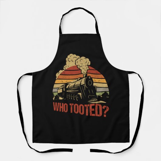 Niedlicher Zug Kunstmuseum Monte San Giorgio Schürze (Vorderseite)