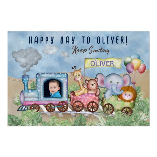 Niedlicher Zug Poster (Vorderseite)