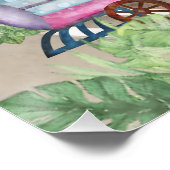 Niedlicher Zug Poster (Ecke)