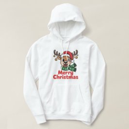 NiedlicherWeihnachtsrentierPulloverMerryChristmas Hoodie