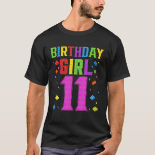 Niedliches 11. Geburtstag 11 Jahre altes Gebäude G T-Shirt