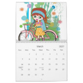 Niedliches 2012 kalender (Mär 2027)