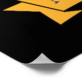 niedliches 20-jähriges Bestehen Poster (Ecke)