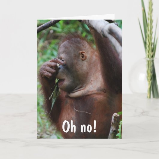 Niedliches 30. Geburtstag Tierisches Foto Karte (Vorderseite)