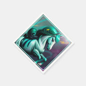 Niedliches 3D Spirit Pony 24 Party Serviette (Ecke)