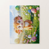 Niedliches 3D-Widder-Sternzeichen Puzzle (Vertikal)