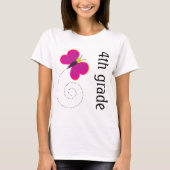 Niedliches 4. Grad-T-Shirt T-Shirt (Vorderseite)