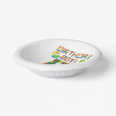 Niedliches 6. Geburtstagsgeschenk 6 Jahre Altes Ge Pappteller (Gewinkelt)