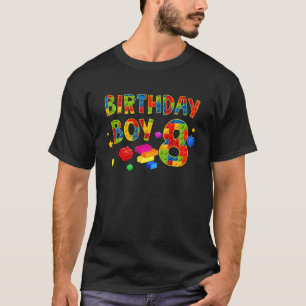 Niedliches 8. Geburtstagsgeschenk 8 Jahre altes Ge T-Shirt