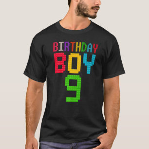 Niedliches 9. Geburtstagsgeschenk 9 Jahre altes Bl T-Shirt