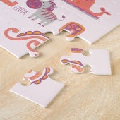 Niedliches ABC Animal Alphabet Puzzle (Seite)