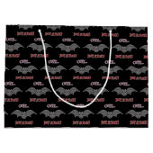 Niedliches, aber Beängstigendes Becken Große Geschenktüte (Rückseite)