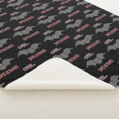 Niedliches, aber Beängstigendes Becken Sherpadecke (3/4)